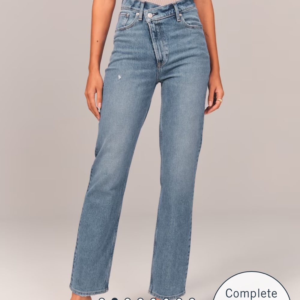 The 90’s Straight Ultra High Rise Jean